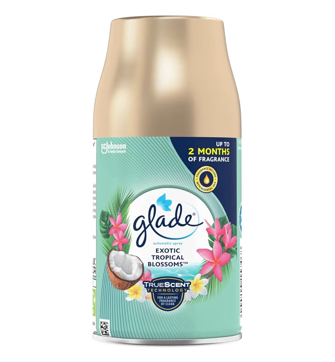 Glade Automatic Air Freshener Refill, Tropical Blossoms, 269 ml
