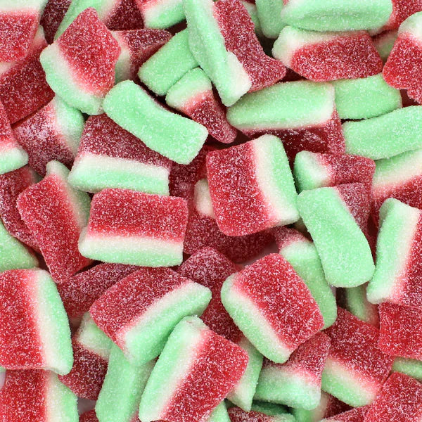 Watermelon Fizzy Slices