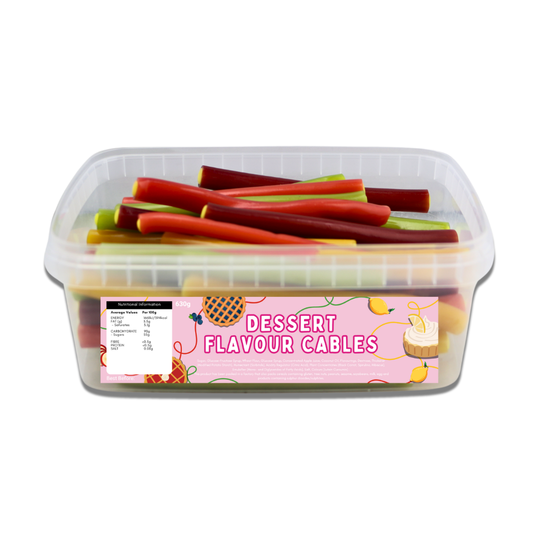 Dessert Flavour Cables Tub