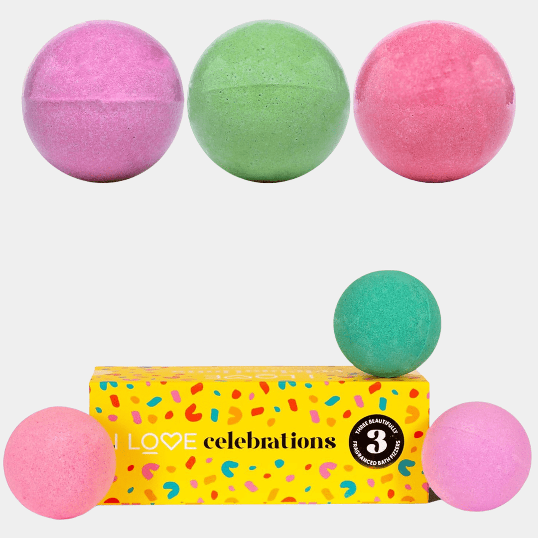 3pk Love Celebrations Bath Fizzer