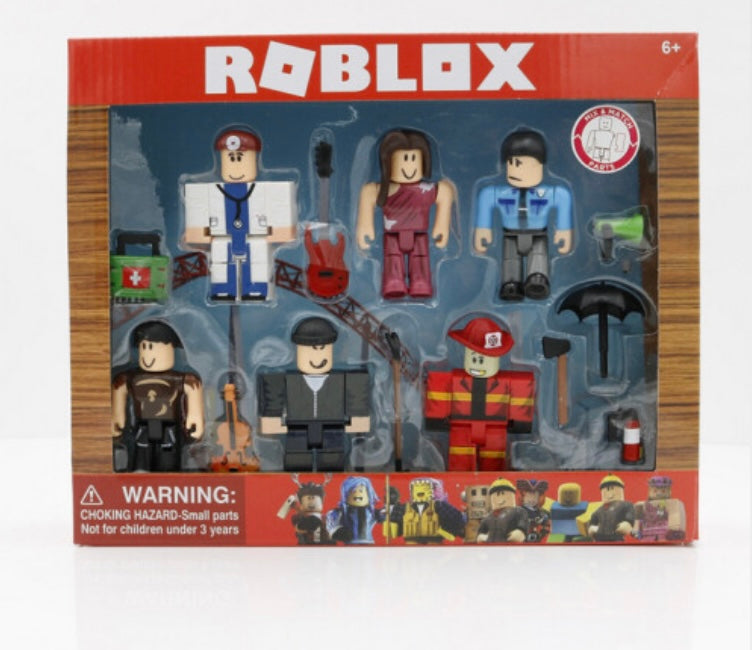 6PC SET Blox Action Figure Model Toys