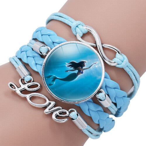 Mermaid Multilayer Charm Bracelet