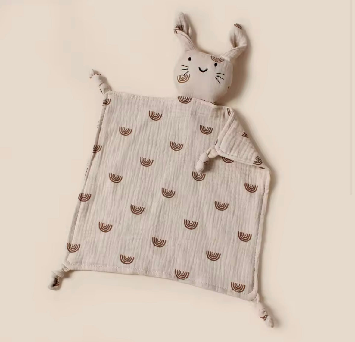 Baby Muslin & Cat Face