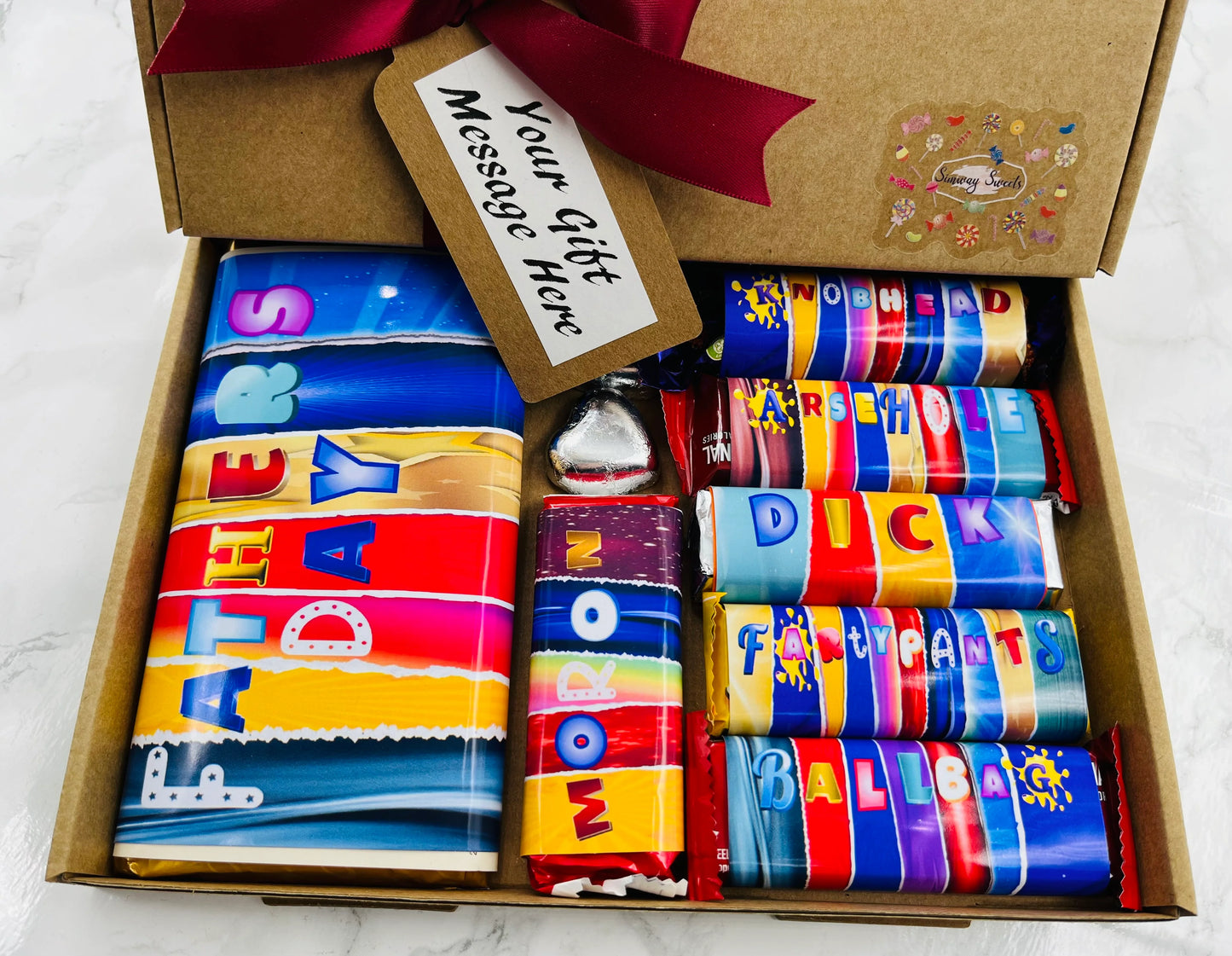 Rude Chocolate Box - Fathers Day