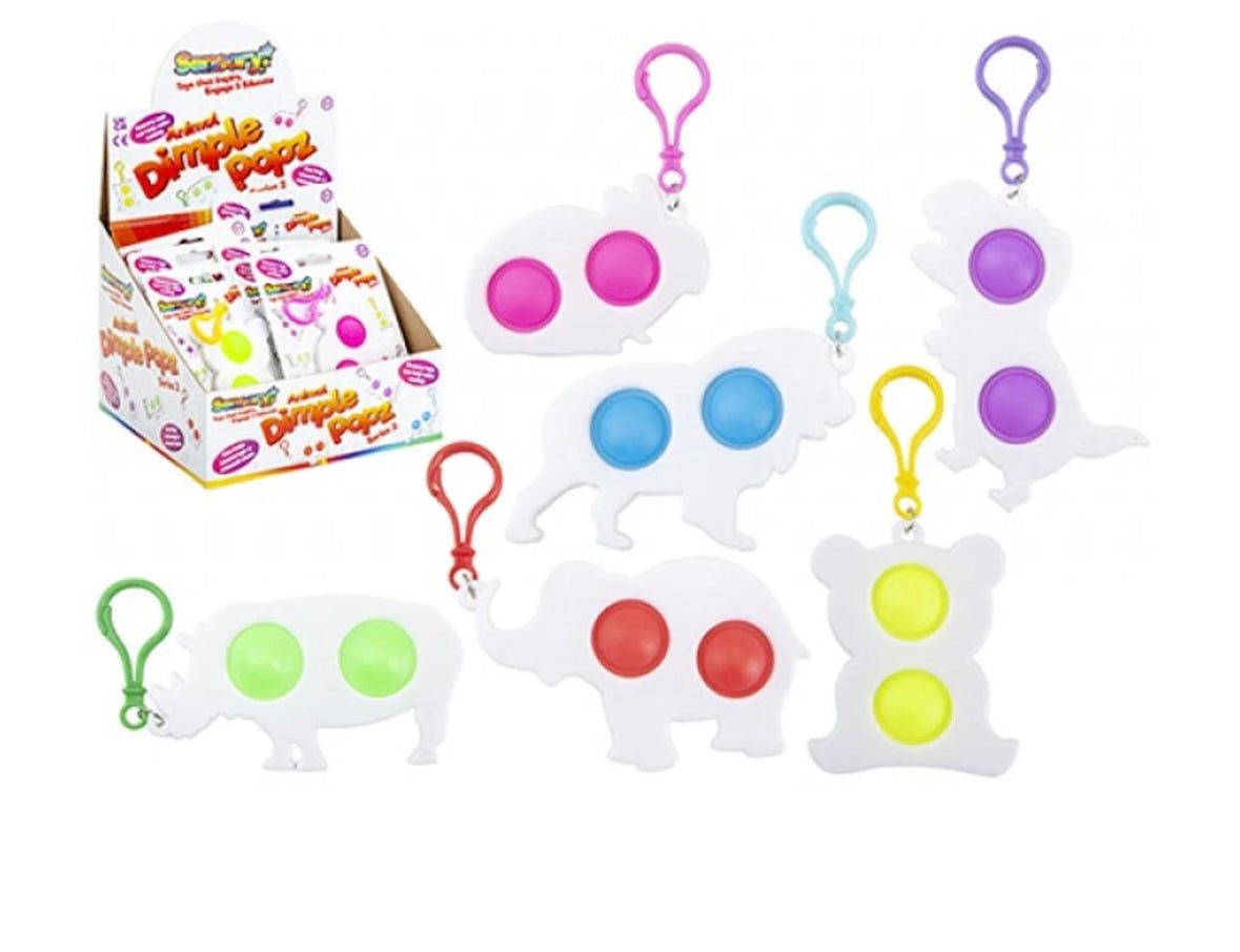 Animal Dimple Pops Sensory Toy