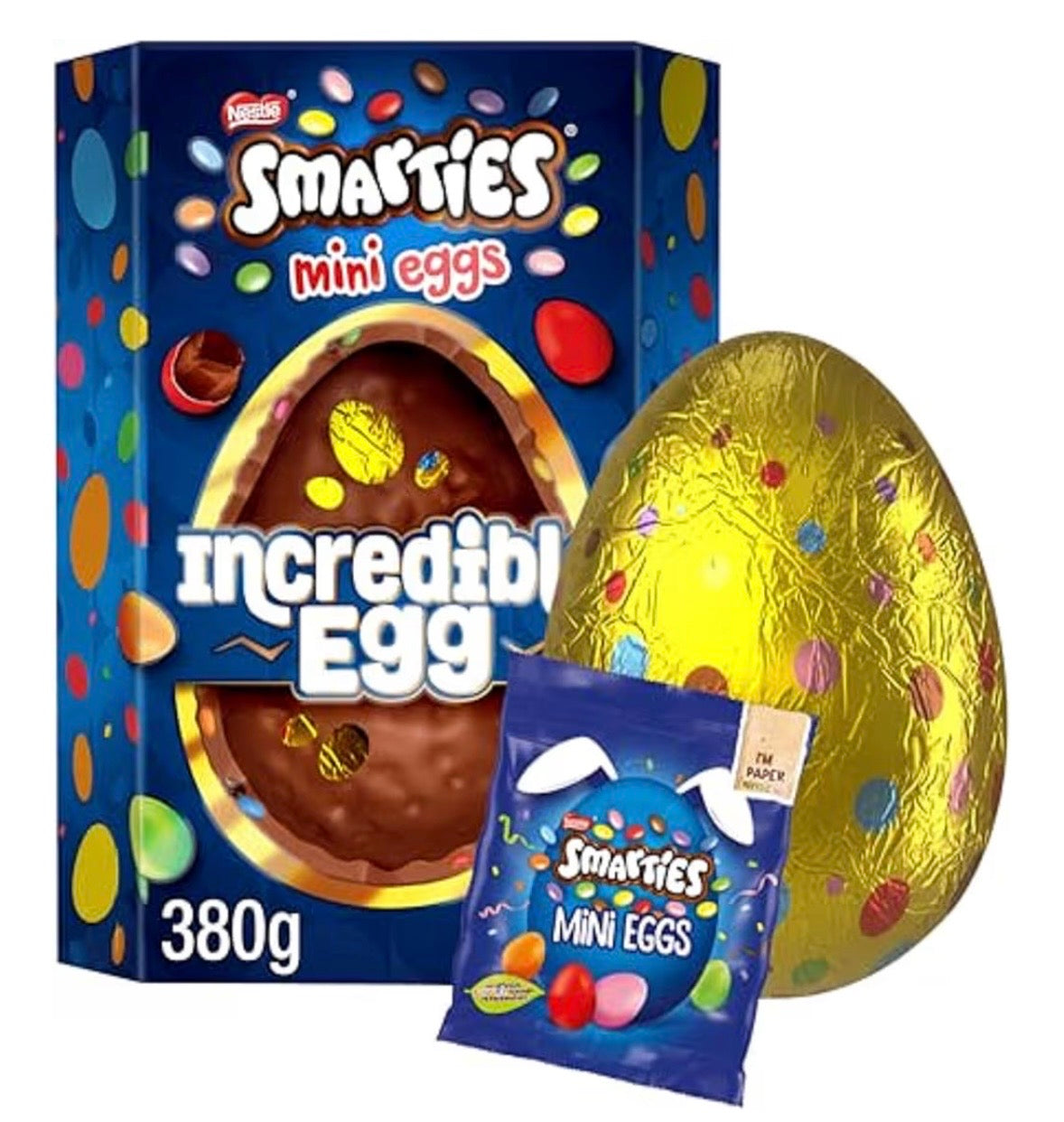 Smarties Incredible Milk Chocolate Giant Easter Egg
