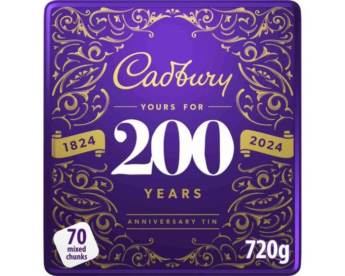 Cadbury 200 Years Tin