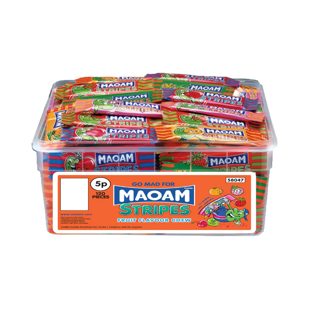 Haribo Maoam Stripes Tub