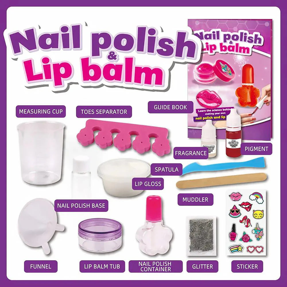 Nail Polish and Lip Balm Making Kit