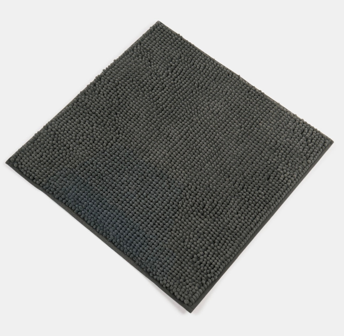 Square Noodle Bath Mat - Charcoal