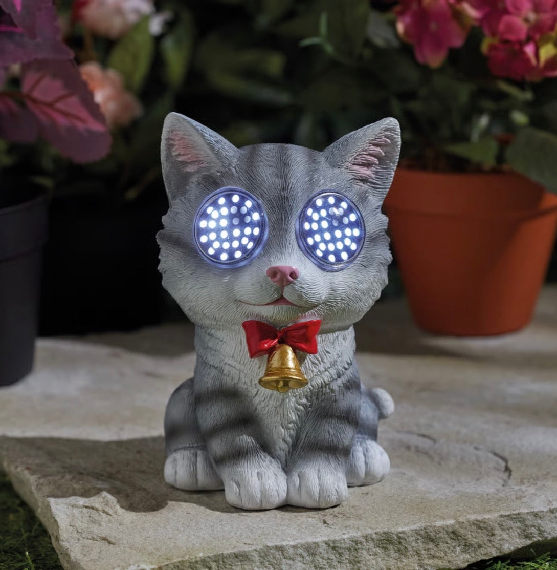 Solar Blinking Cat Solar Light