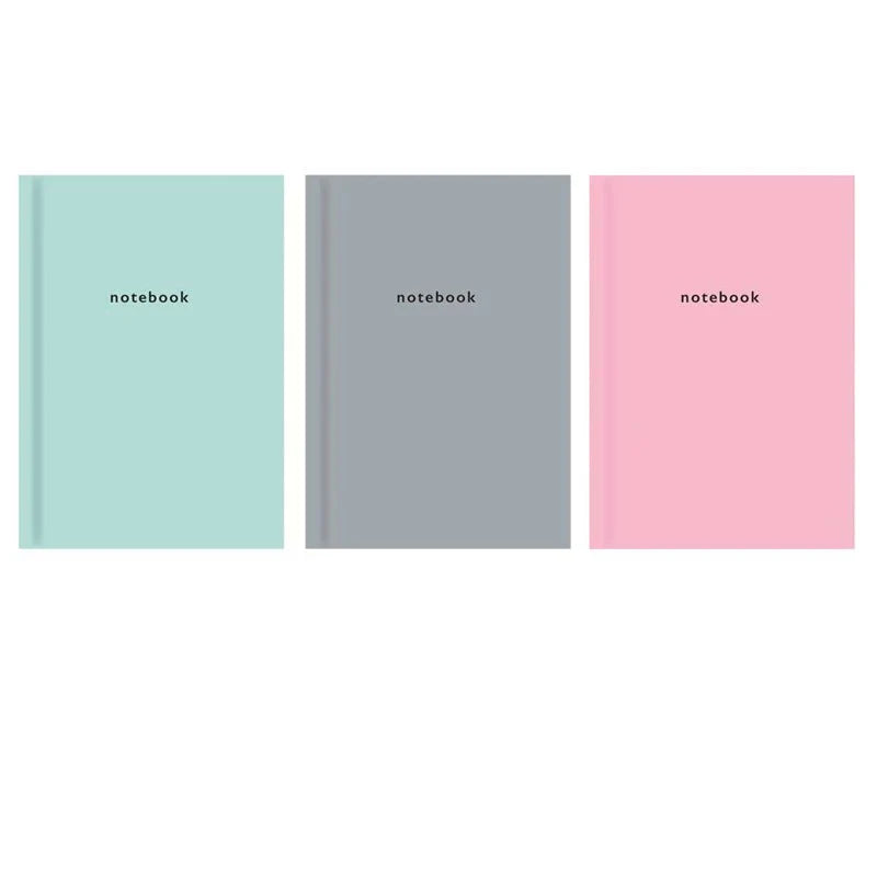 A4 Pastel Ruled Hardback Book