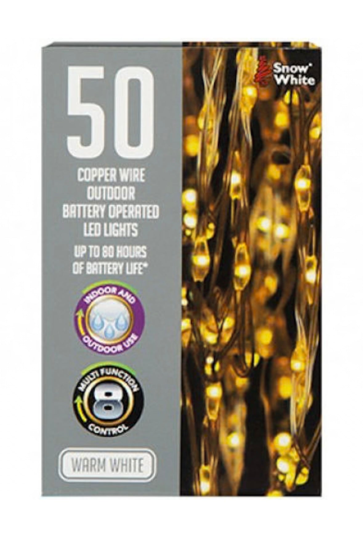 Outdoor Copper Wire Lights 50 Pack