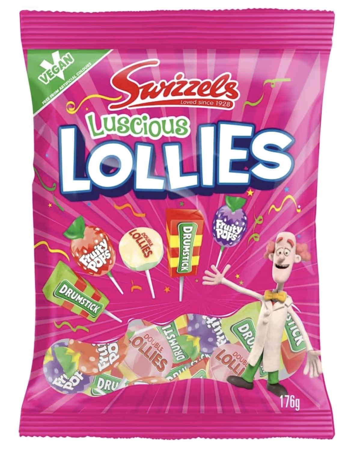 Swizzels Luscious Lollies, Mixed Sweets Bag