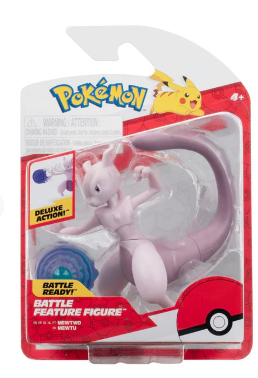 Mewtwo Battle Feature Figure 4.5" Mewtwo Battle Figure