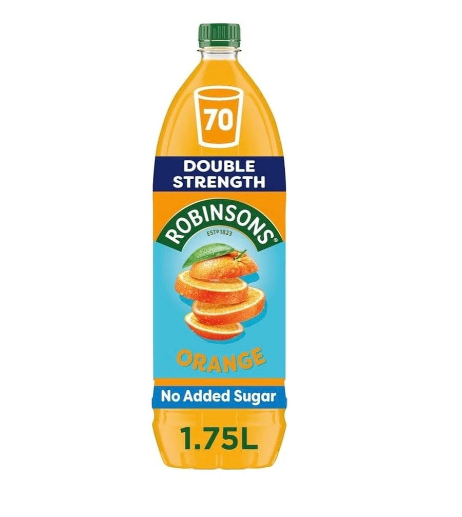 Robinsons Fruit Squash - Orange 1.75 Litre