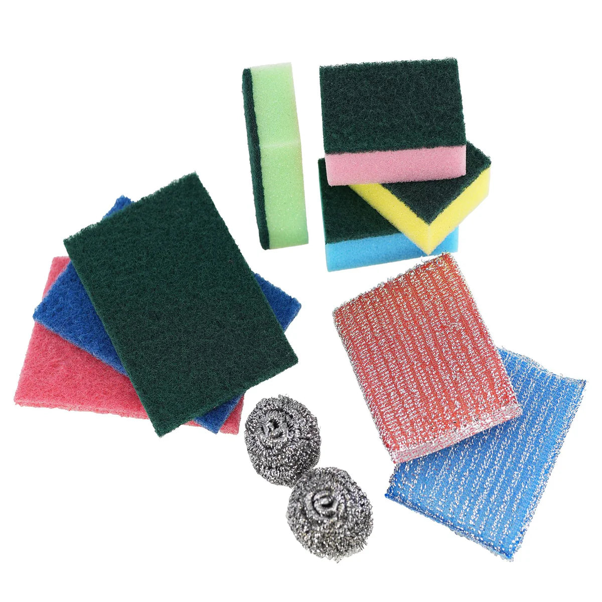 Kitchen Scourers and Sponges Cleaning Set