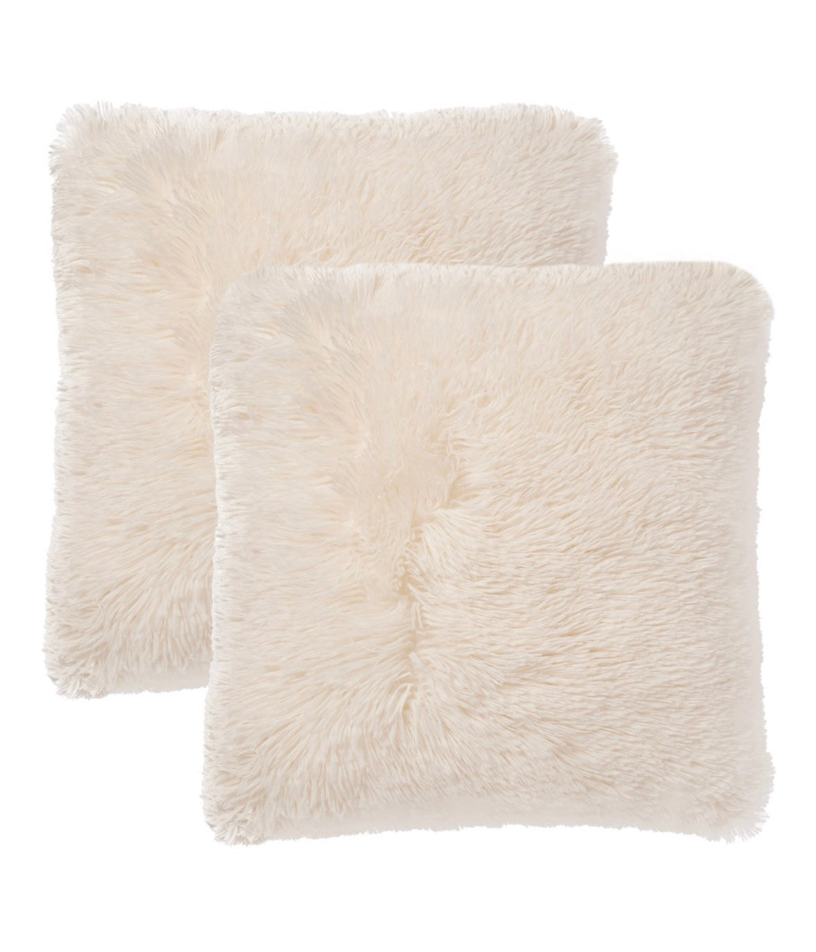 Fluffy Cushion Covers - Cream