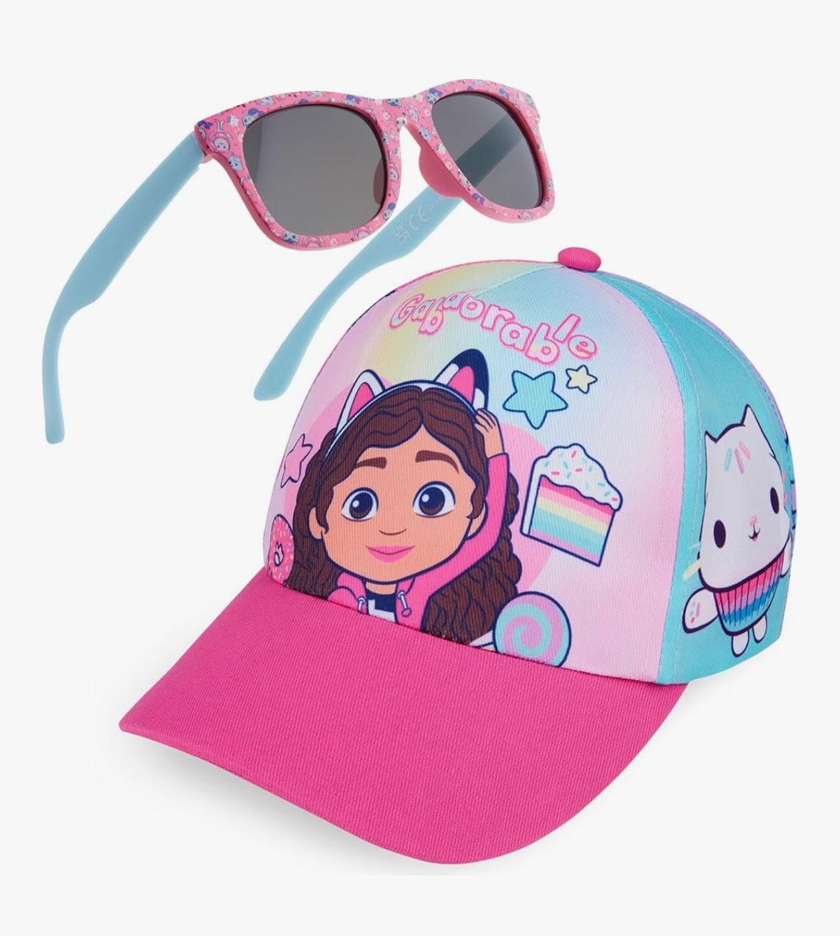 Sunglasses Baseball Cap Set for Girls