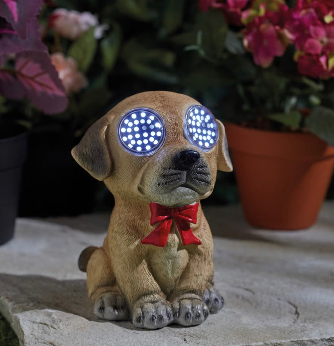 Solar Blinking Dog Solar Light