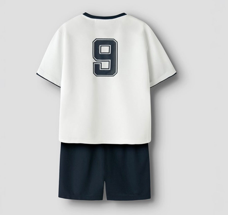 England Team Short Set Bright White