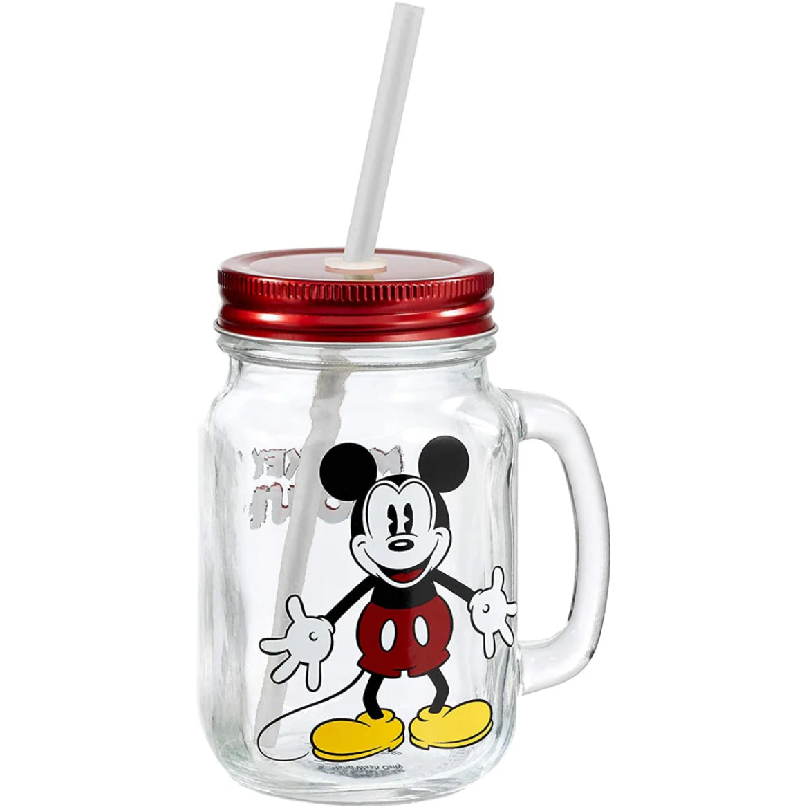 Funko Mouse Glass With Straw
