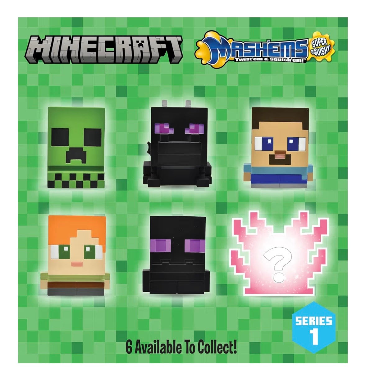 Mash'ems Collectable Squishy Character Toys