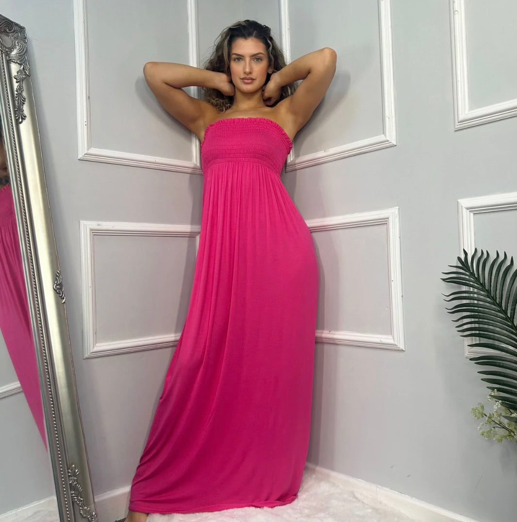 Strapless Maxi Dress