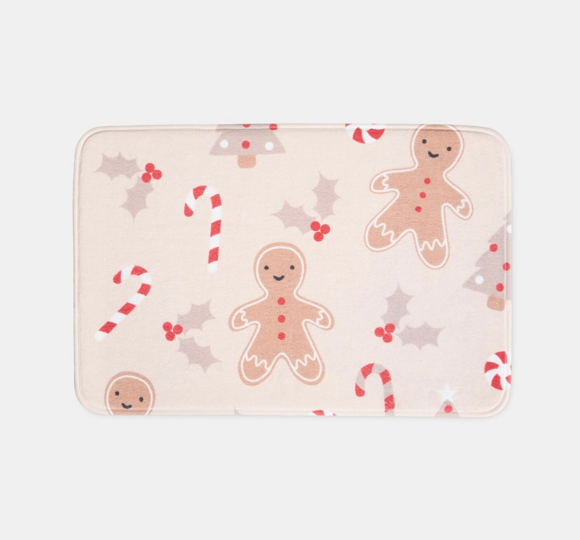 Gingerbread Man Printed Mat