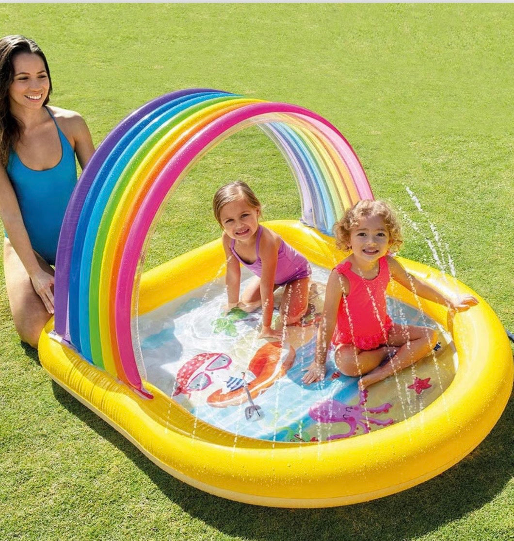 Rainbow Arch Spray Pool (58" X 51")