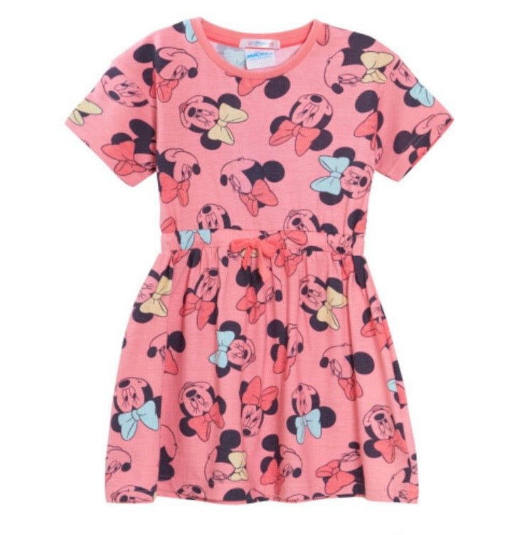 Dress Girls Sundress Short Sleeved Cotton T-Shirt Dress