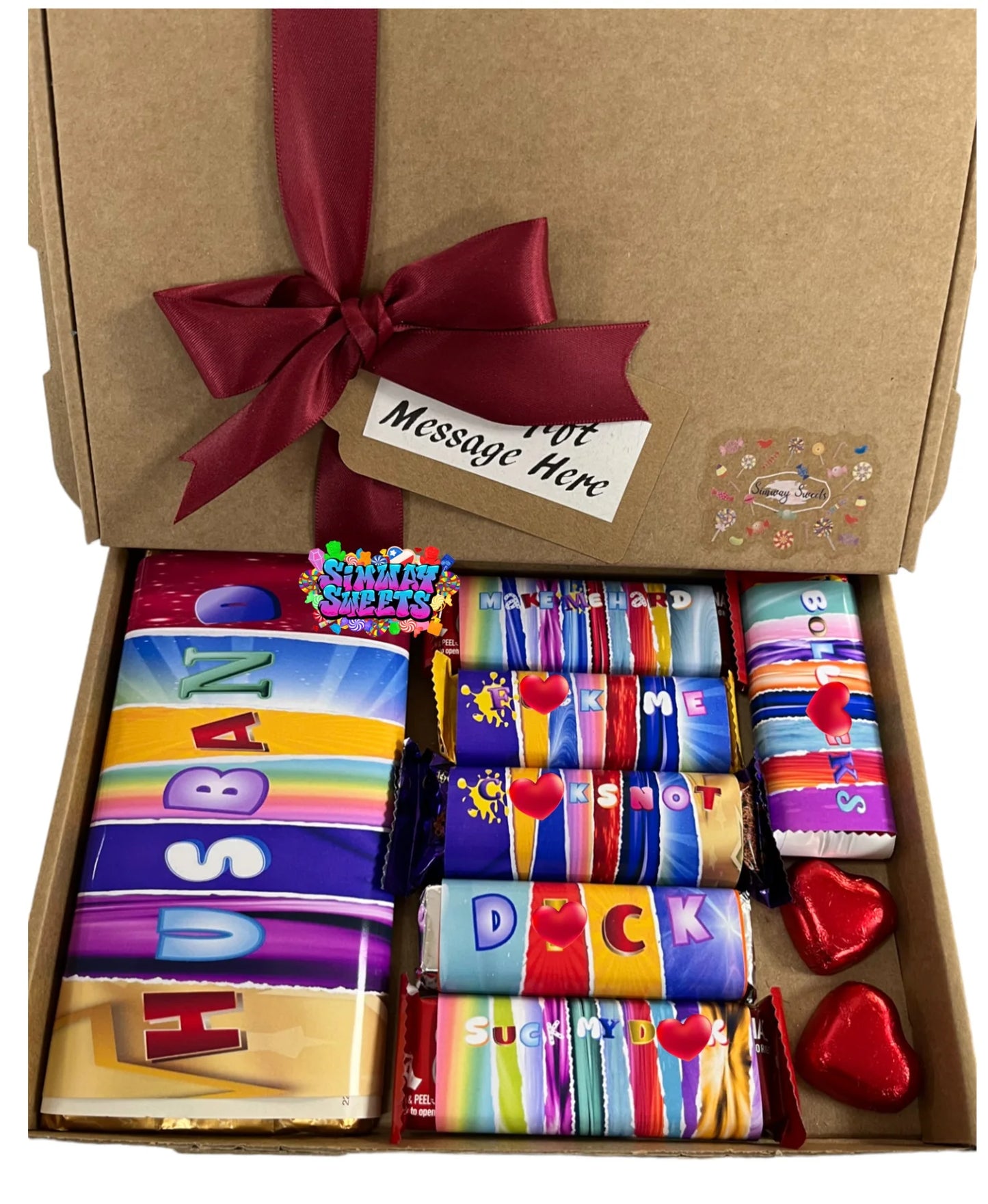Rude Chocolate Box for him