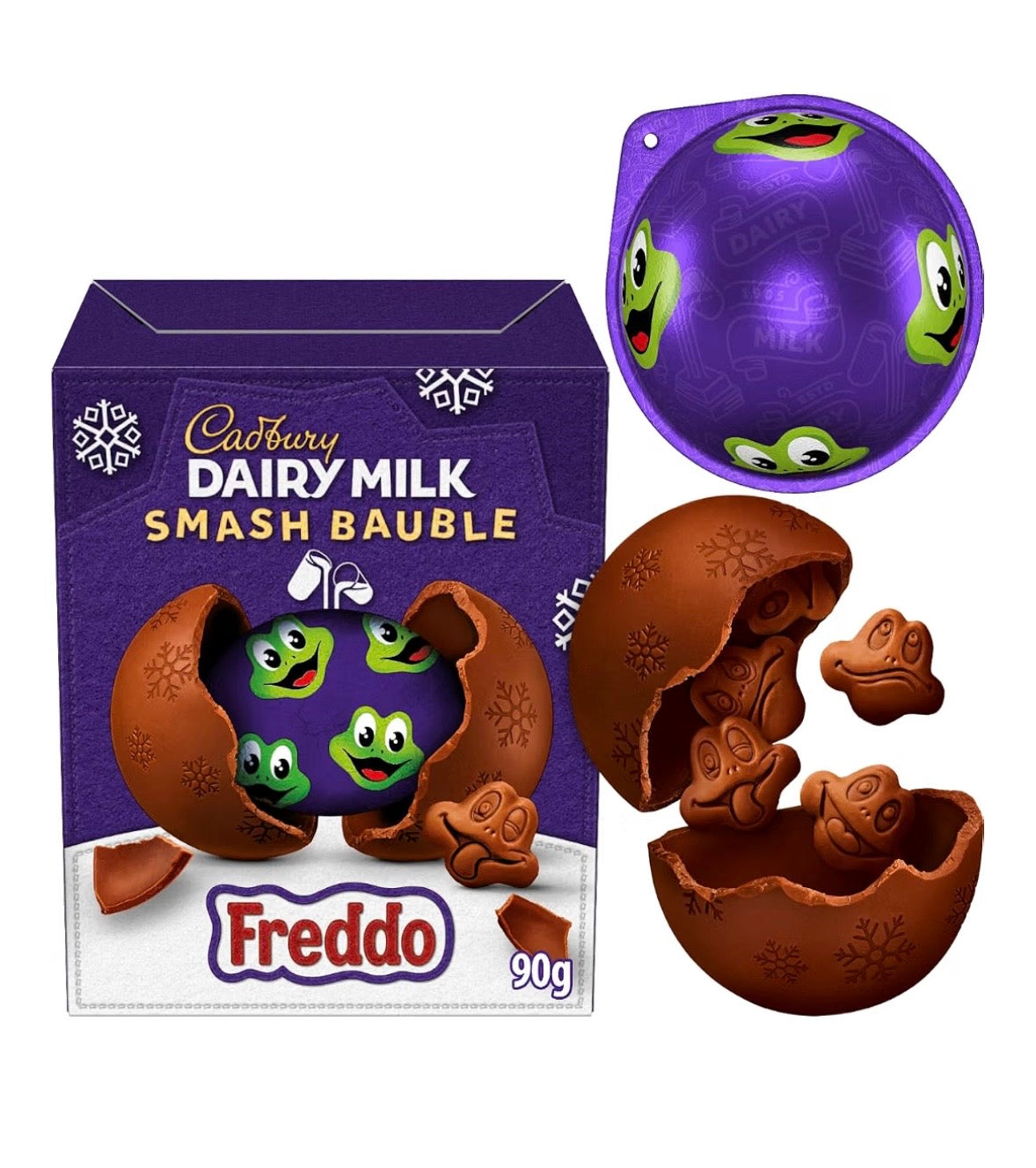 Cadbury Freddo Smash Bauble