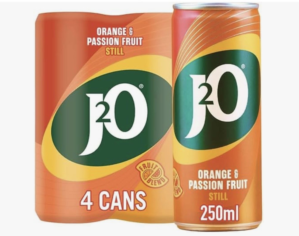 J2o Orange & Passion Fruit