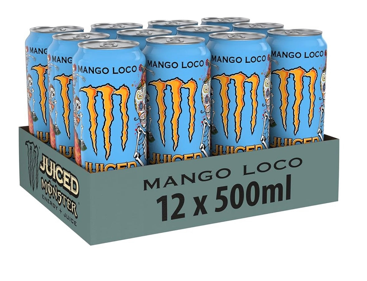 Monster Mango Loco Cans 12 x 500 ml
