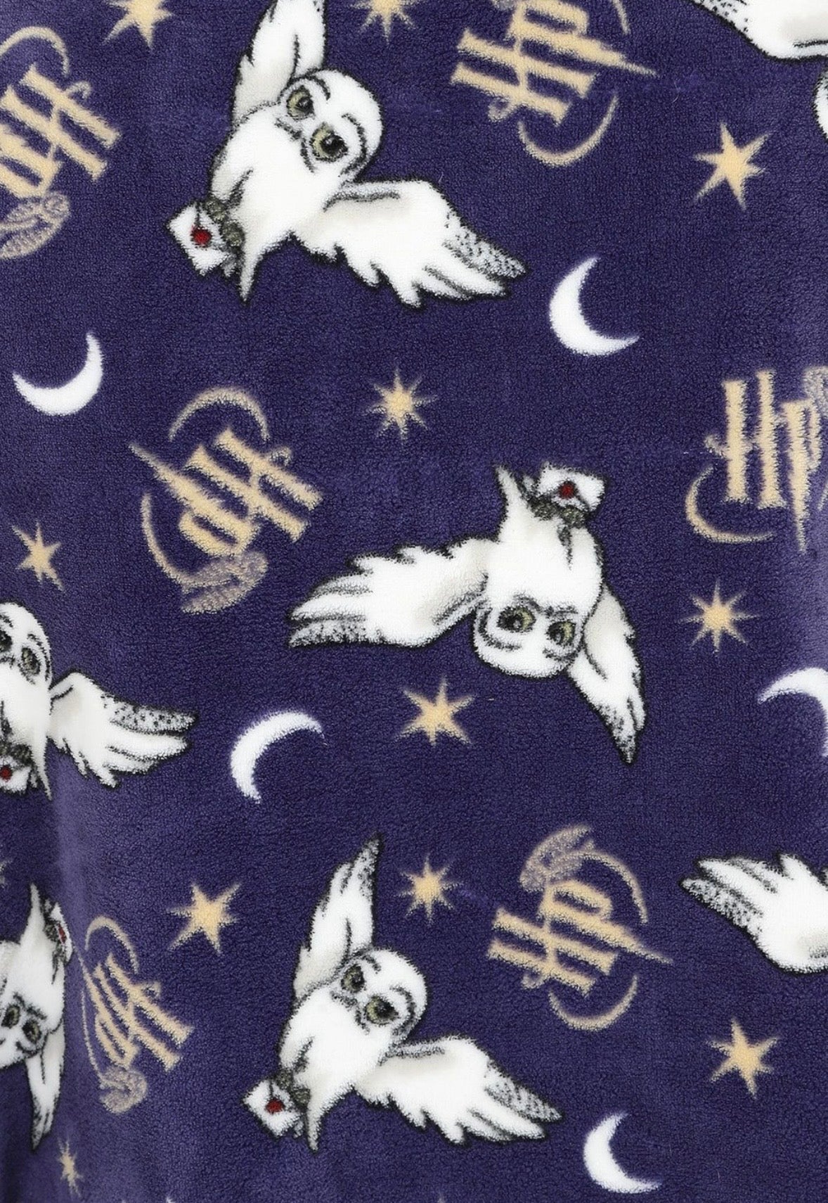 Womens HP Hedwig Purple Oversized Hoodie Blanket One Size