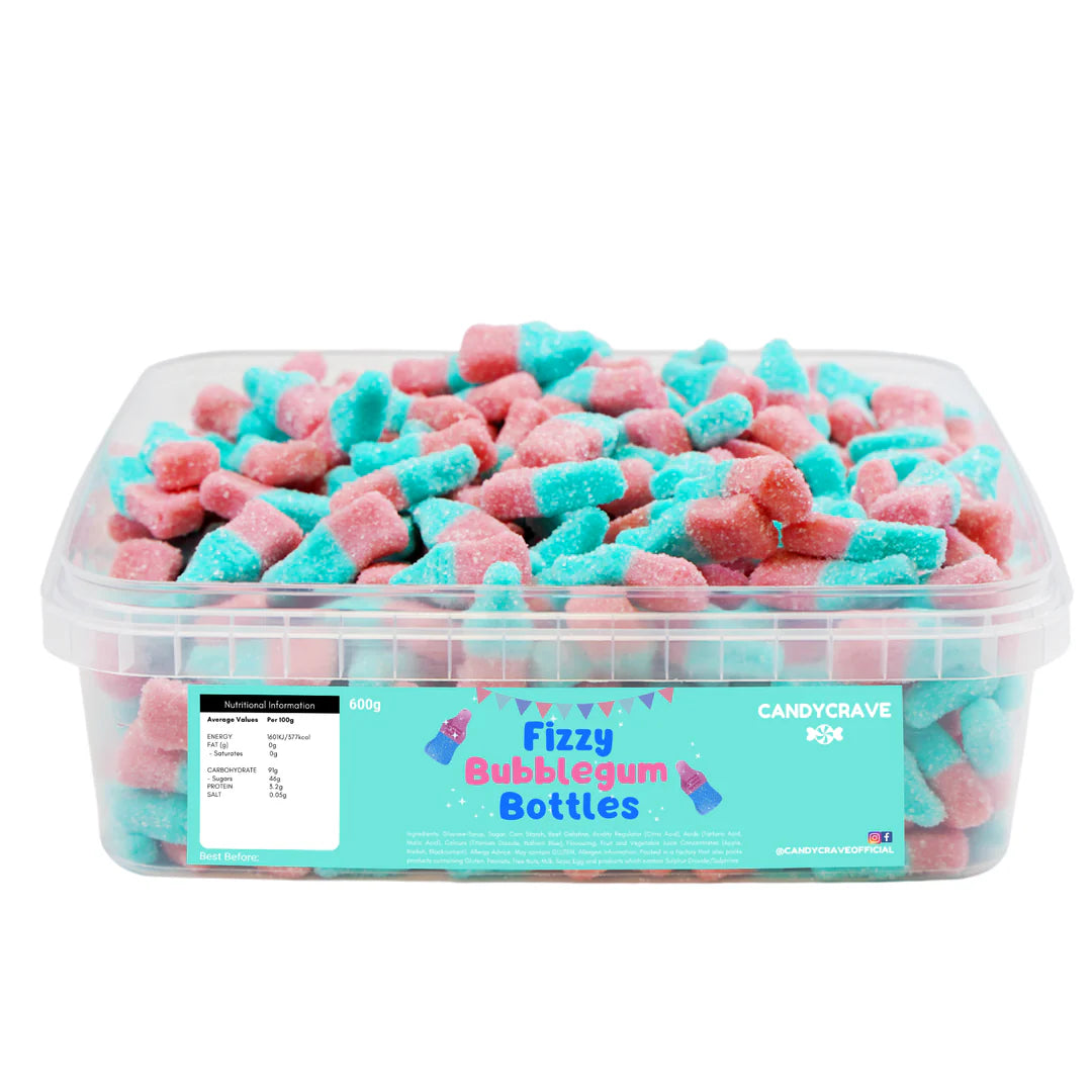 Fizzy Bubblegum Bottles Tub
