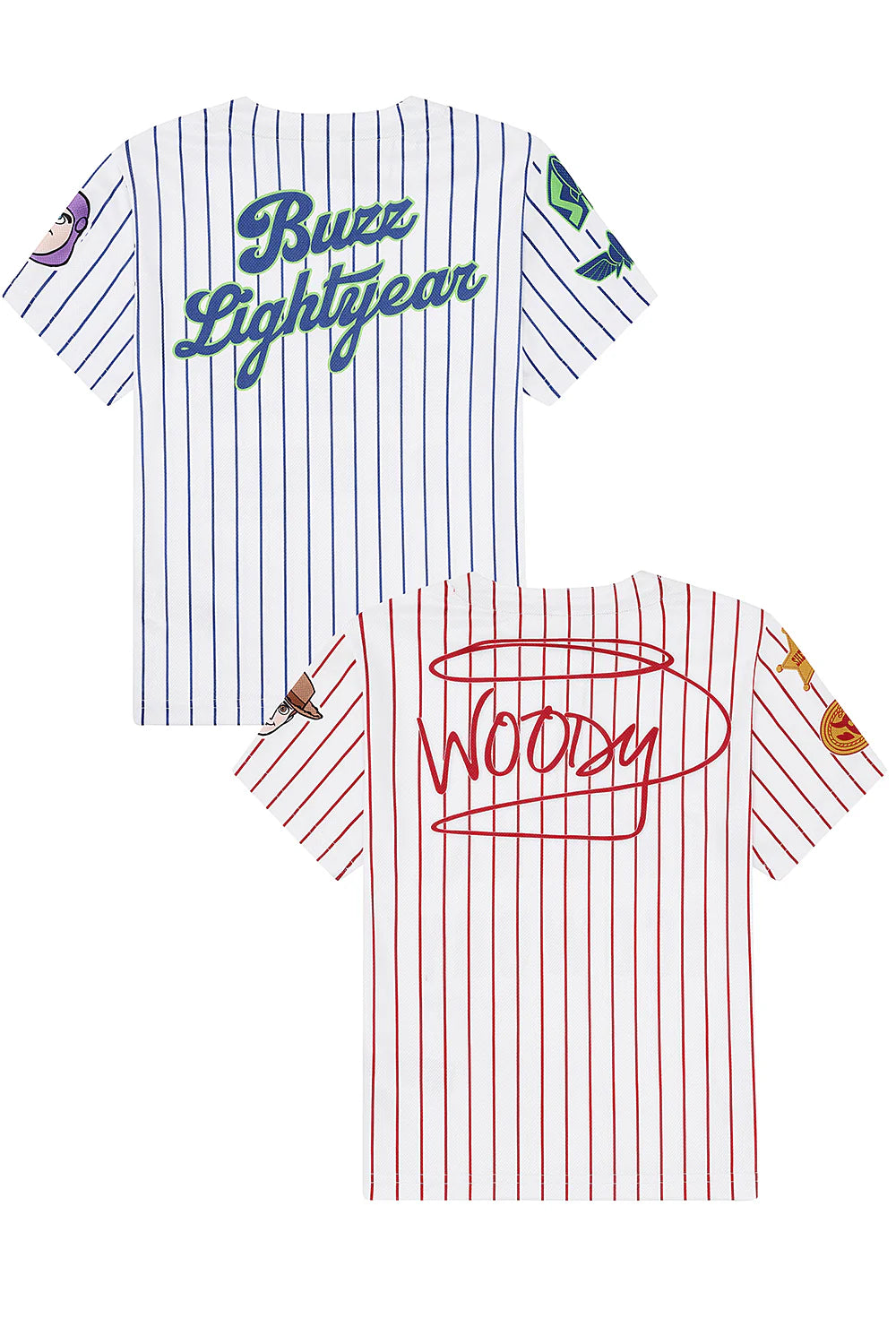 Kids Woody And Buzz 2 Pack Baseball Style Multipack T-Shirts