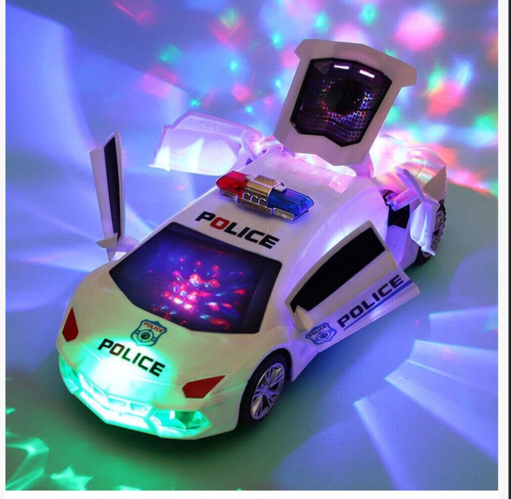 Autism Calming Sensory LED Light Car Toy with Music