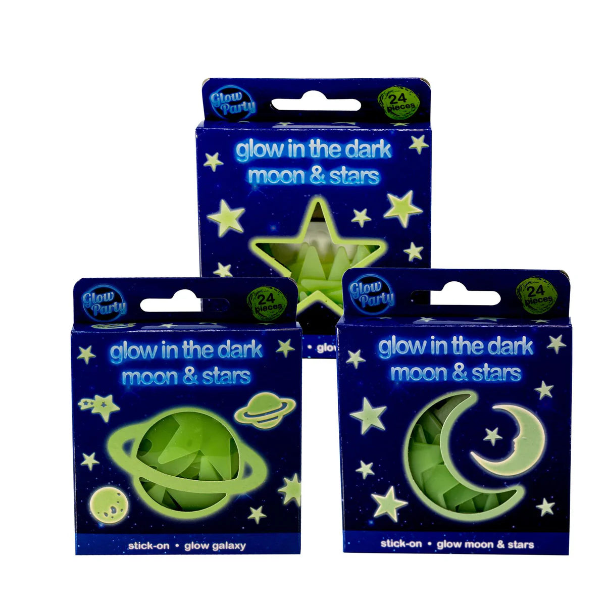 Glow in the Dark Moon & Stars