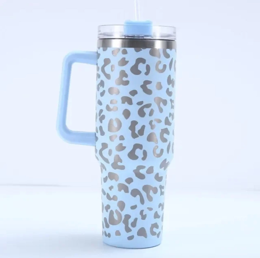 40oz pattern stainless steel bottle