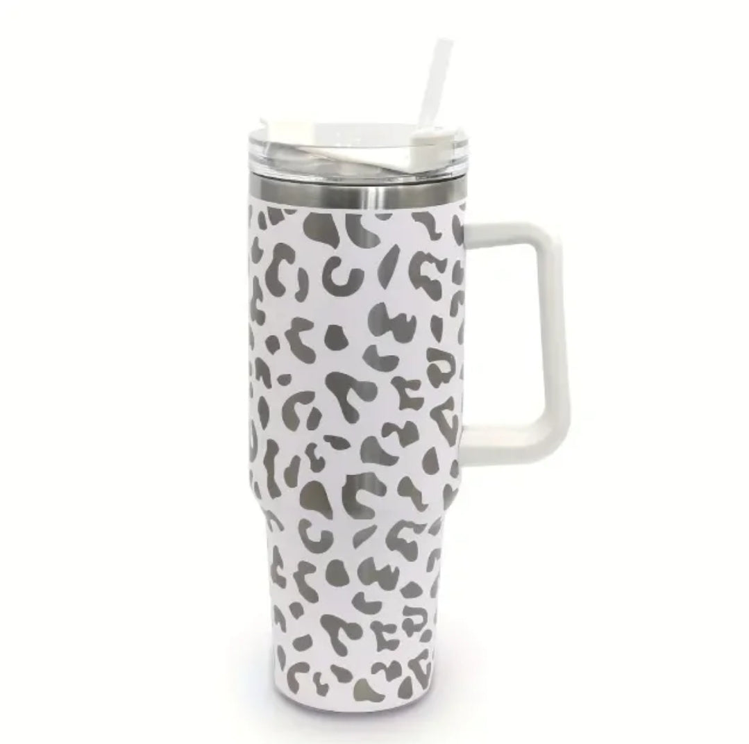 40oz pattern stainless steel bottle
