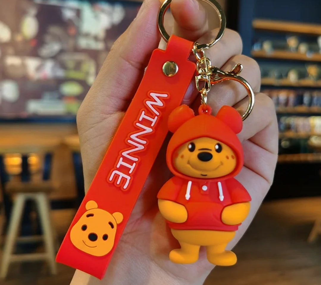 Pooh keyring