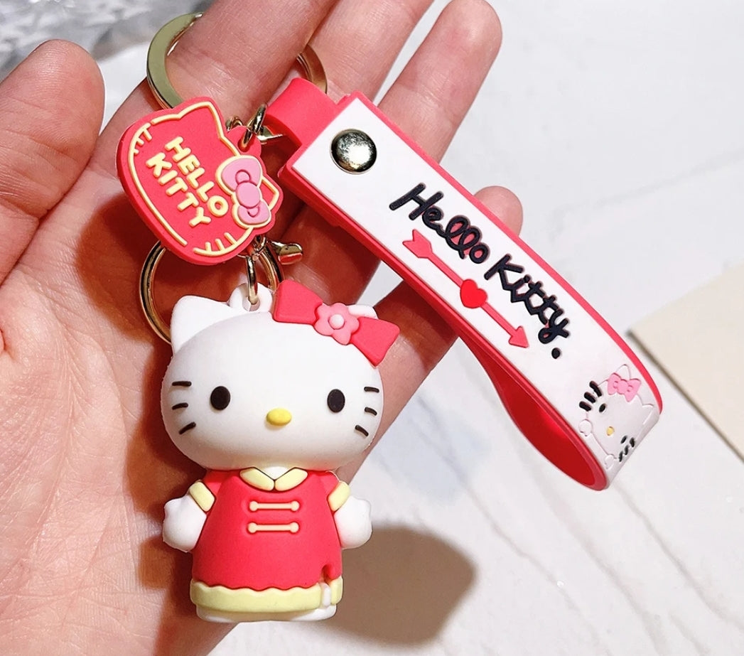 Kitty keyring