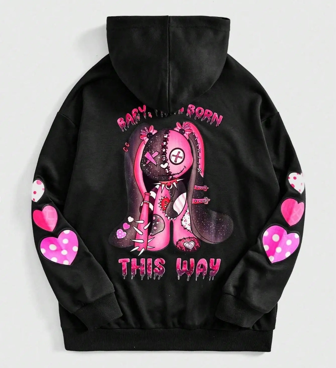 Pink Puppet Hoodie