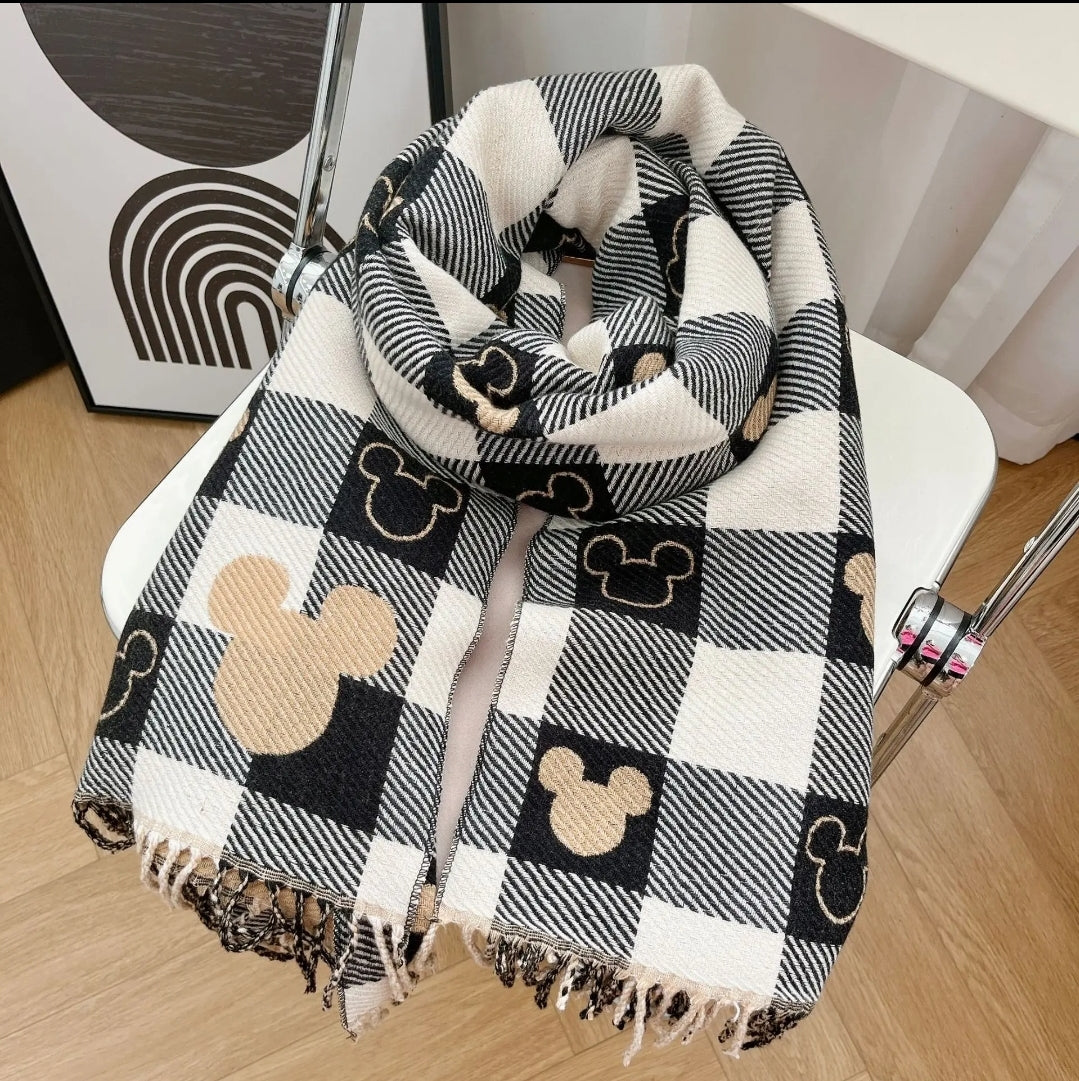Mouse Print Scarf