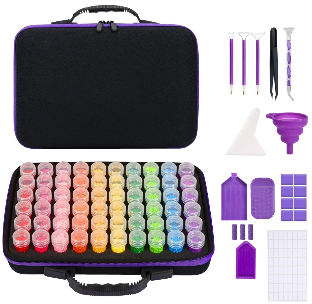 60 Slot Diamond Storage