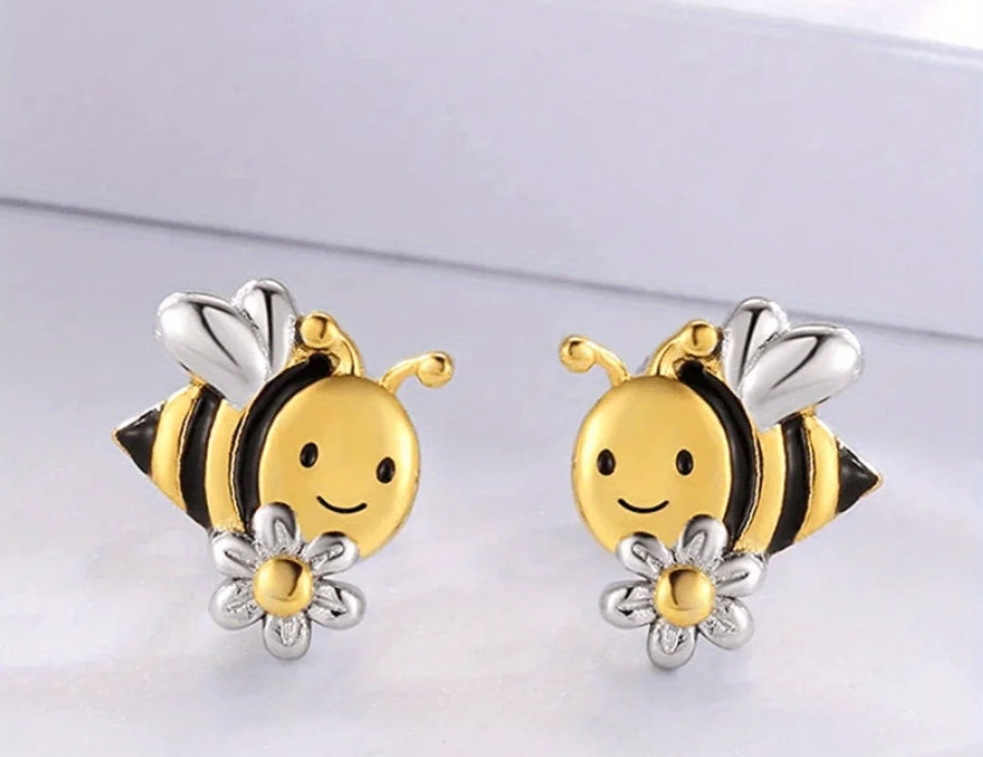 Bee Earrings