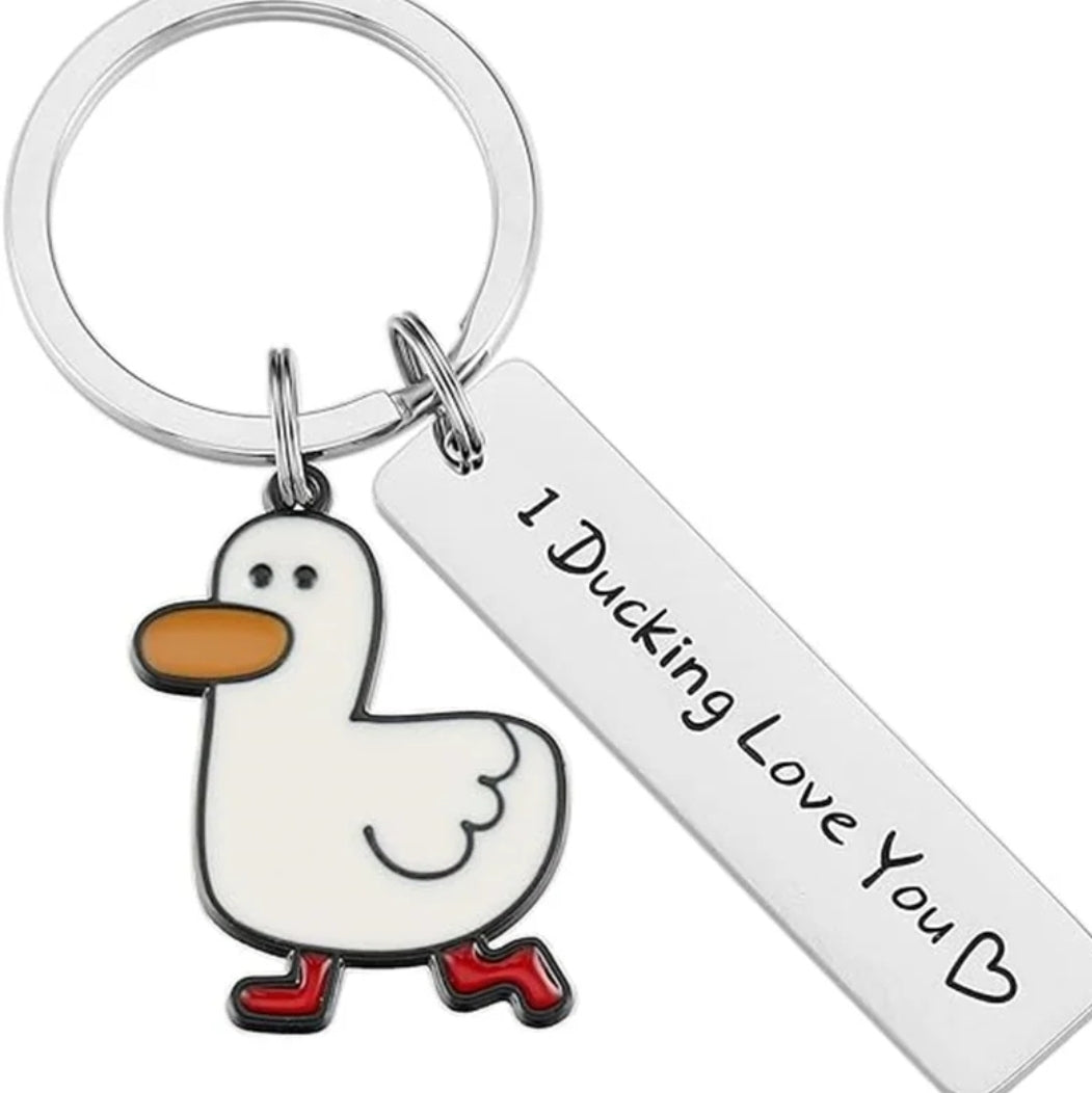 Ducking Love You Keyring