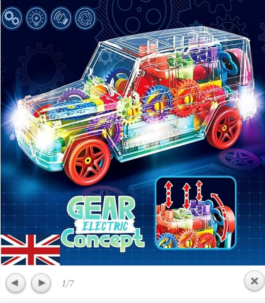 Calming Sensory LED Light Car